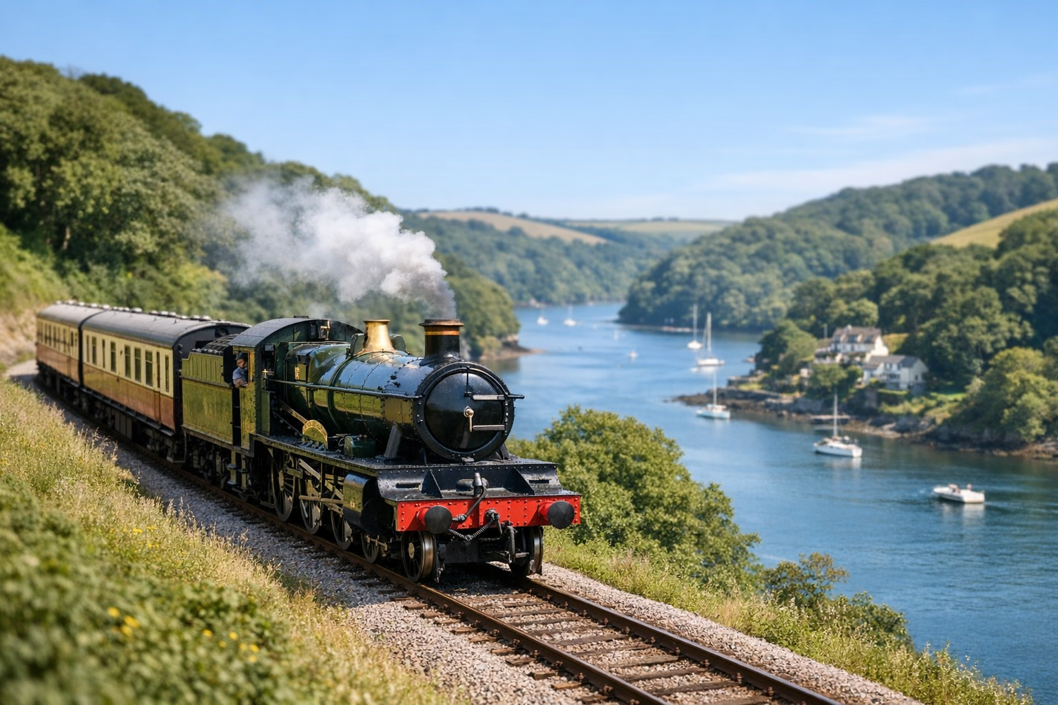 Paignton Zoo, the Dartmouth Steam Railway & Family Attractions