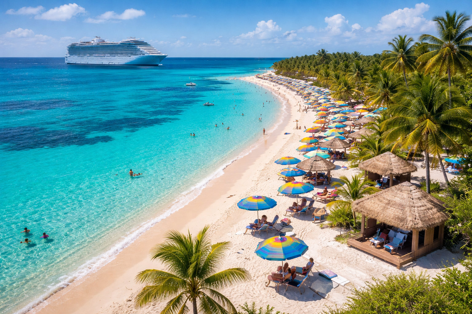 Private Island Experiences: CocoCay, Ocean Cay, Half Moon Cay, and Castaway Cay