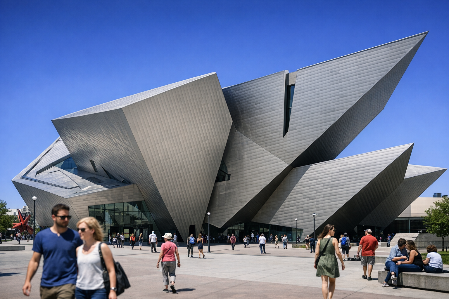 3. Denver Art Museum: Architecture as Art, Art as Architecture