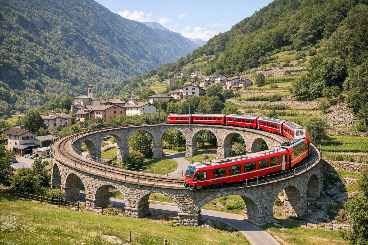 Journey 2: Bernina Express — From the Alps to Italy Without a Tunnel