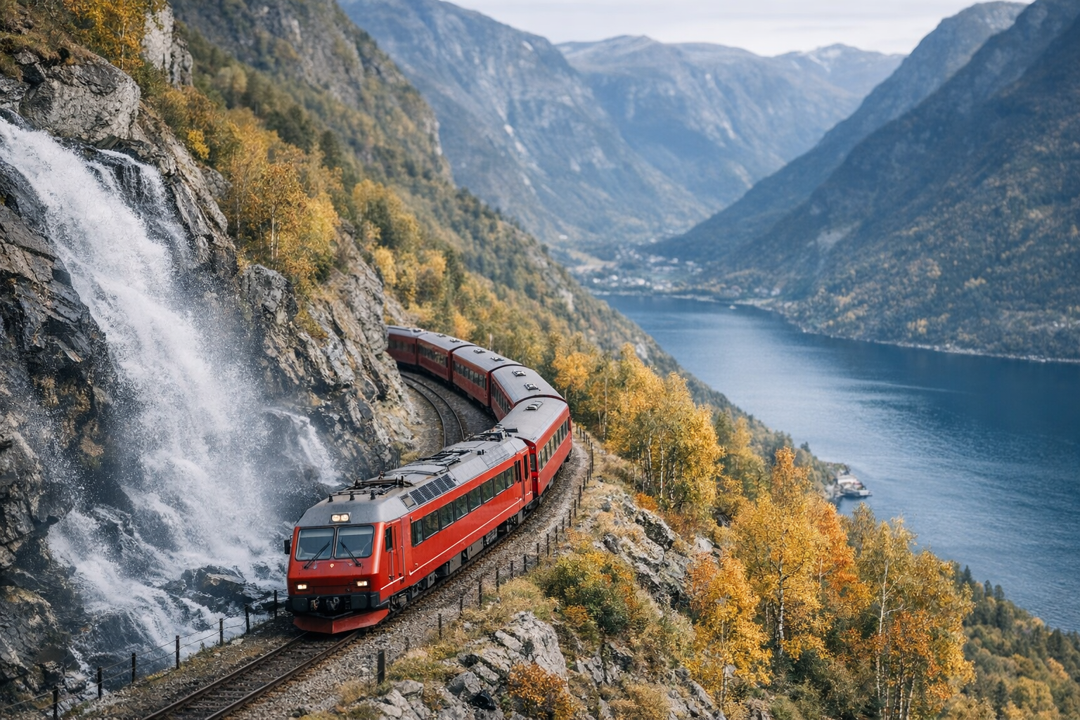 Journey 4: Flåm Railway — Norway's Steepest and Most Breathtaking Descent