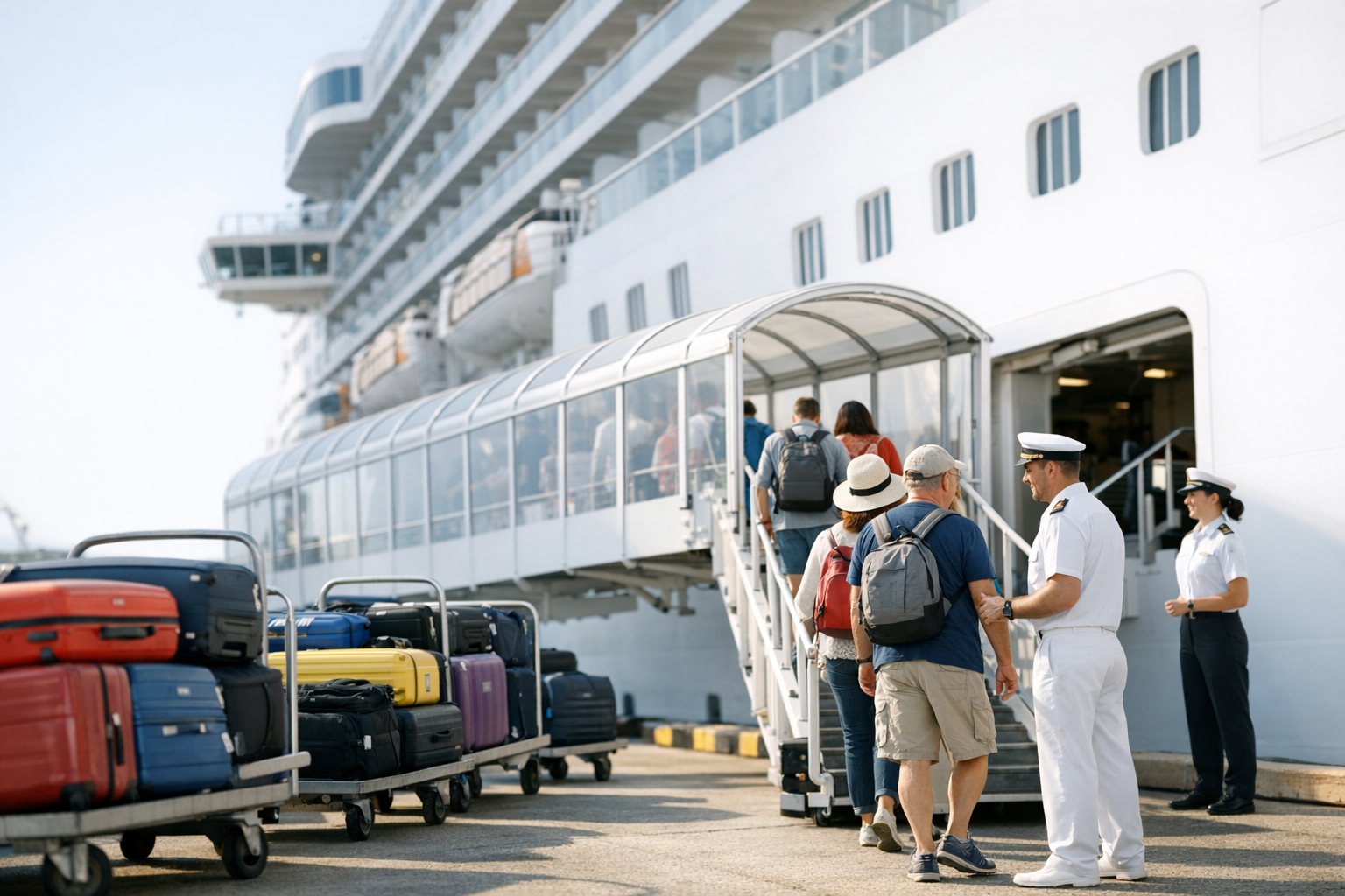 Embarkation Day: Your First Hours Onboard