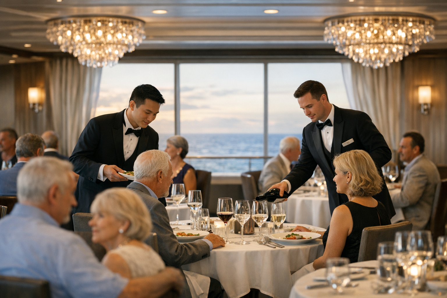 Dining, Dress Codes, and Formal Nights