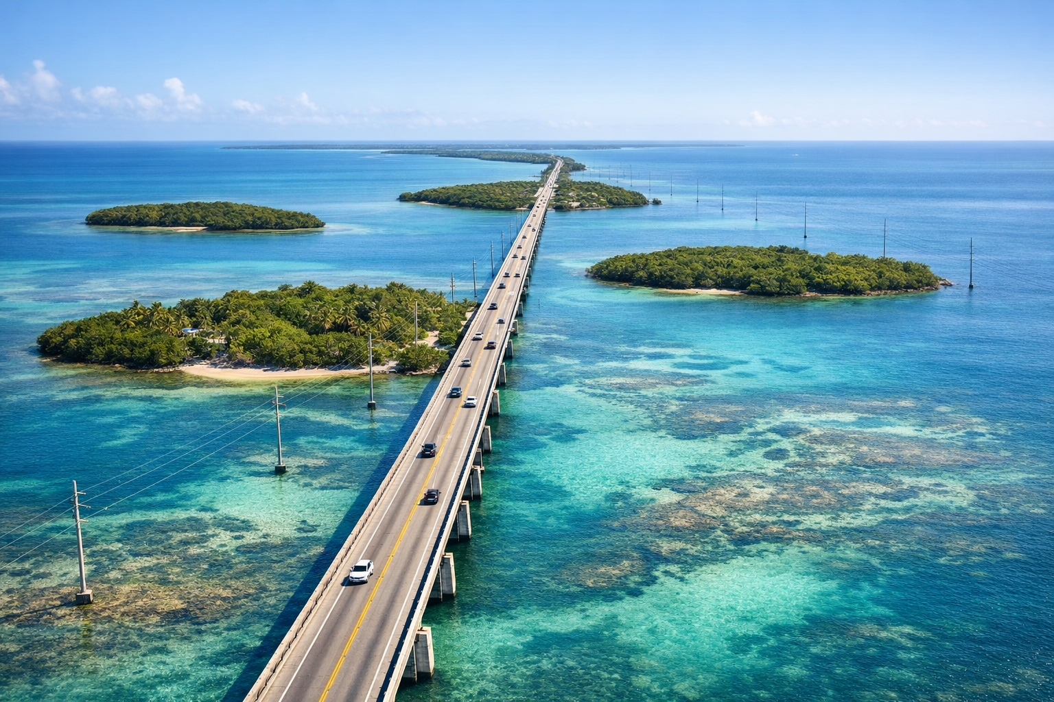 The Florida Keys: Coral Reefs, Key West, and the Overseas Highway