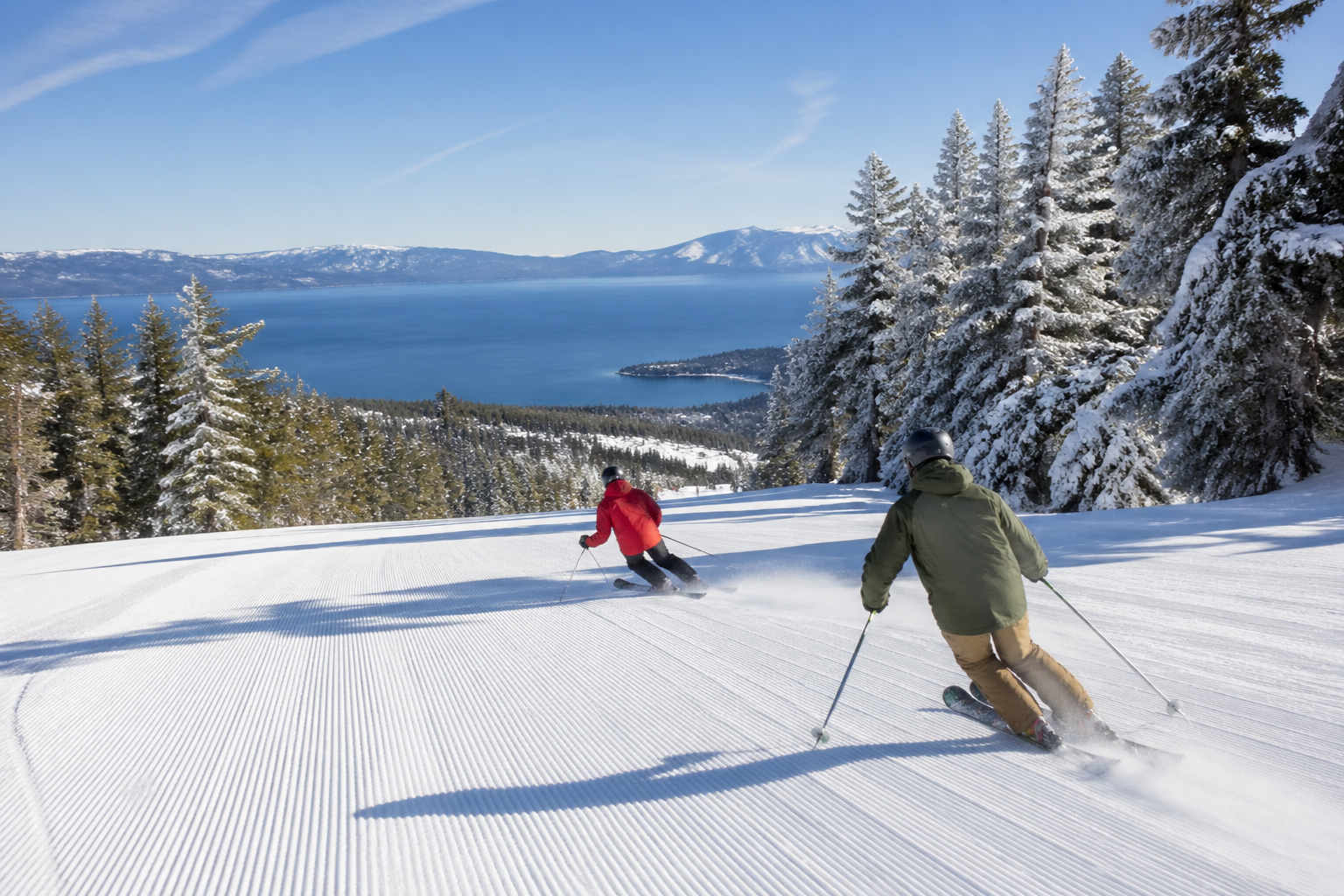 Winter: Skiing the 8 Resorts of the Tahoe Basin