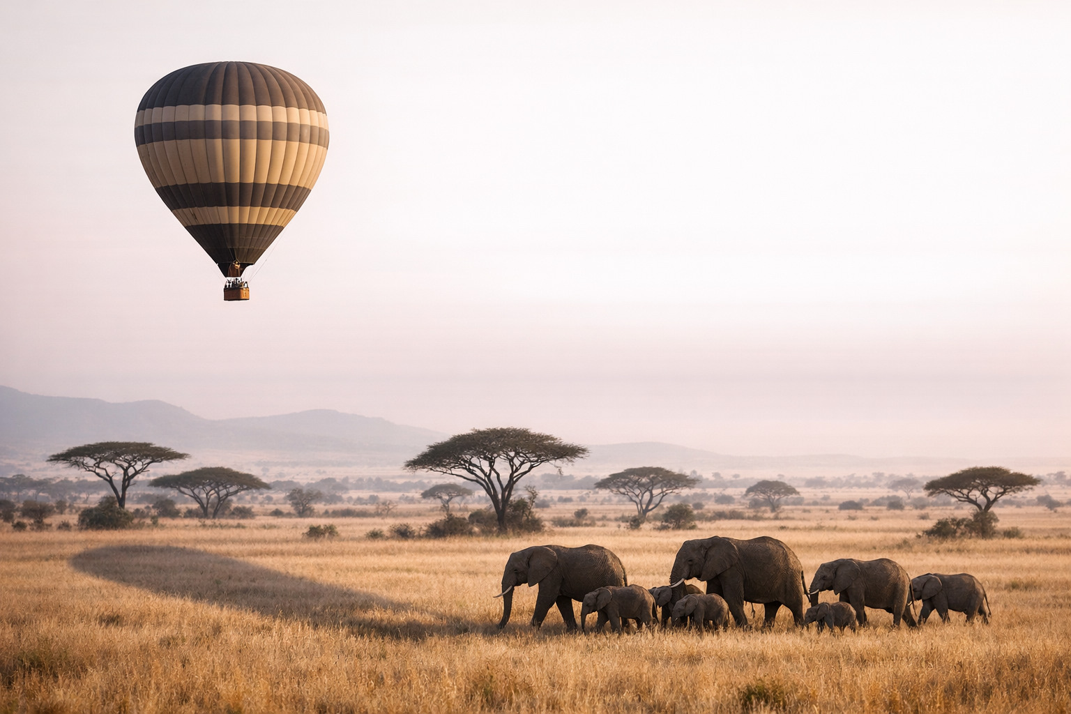 2. Serengeti & Maasai Mara: Wildlife Balloon Safaris in East Africa
