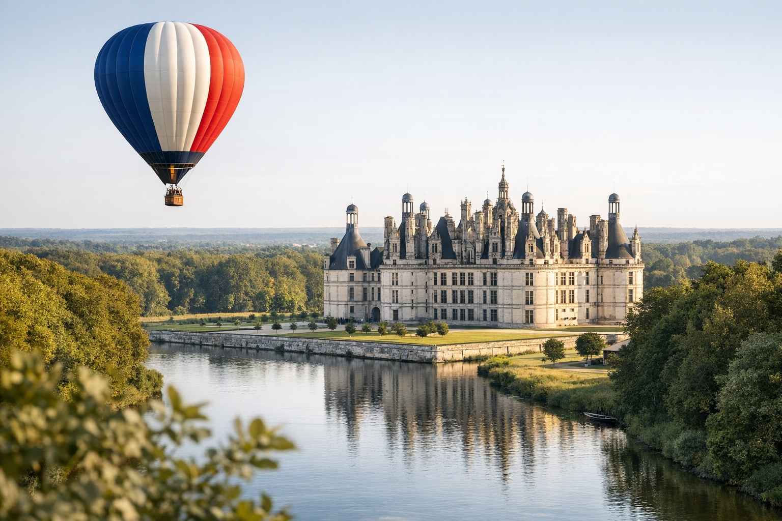 4. Loire Valley, France: Renaissance Châteaux from Above
