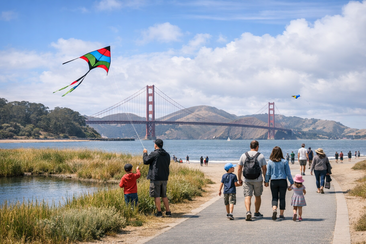 Crissy Field Beach: Family-Friendly Waterfront With Iconic Views