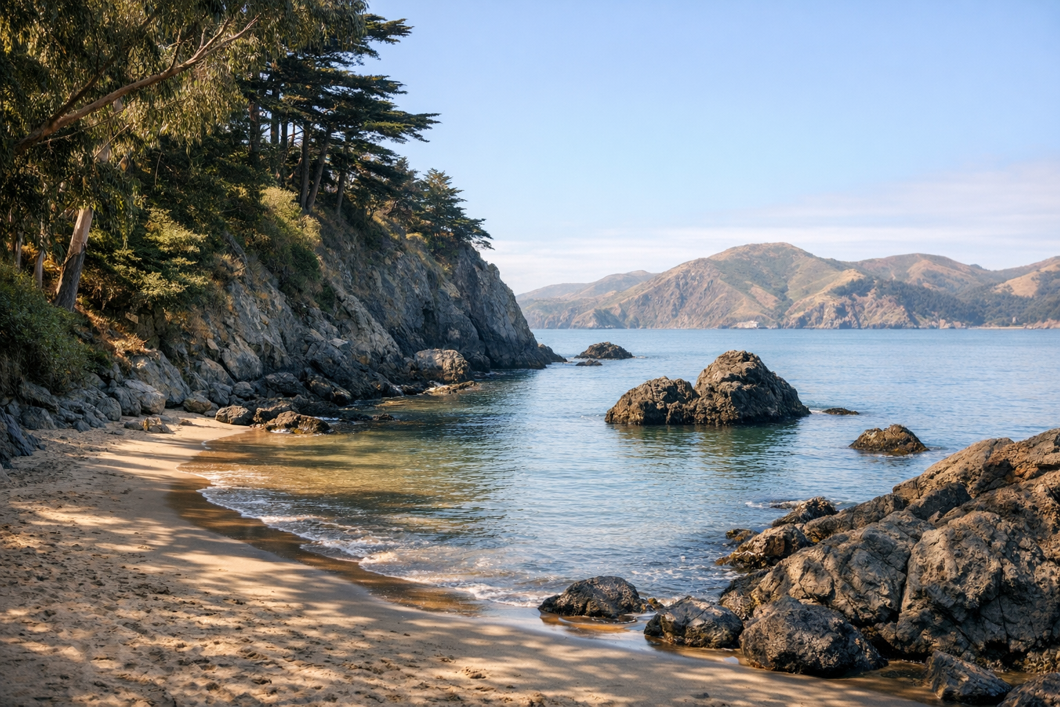 China Beach: San Francisco's Most Sheltered Hidden Gem