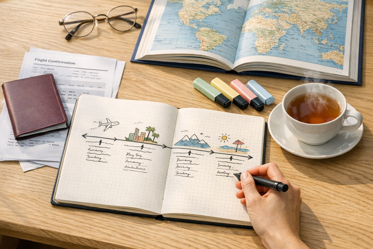 The Complete Planning-to-Booking Timeline (International Trip Framework)