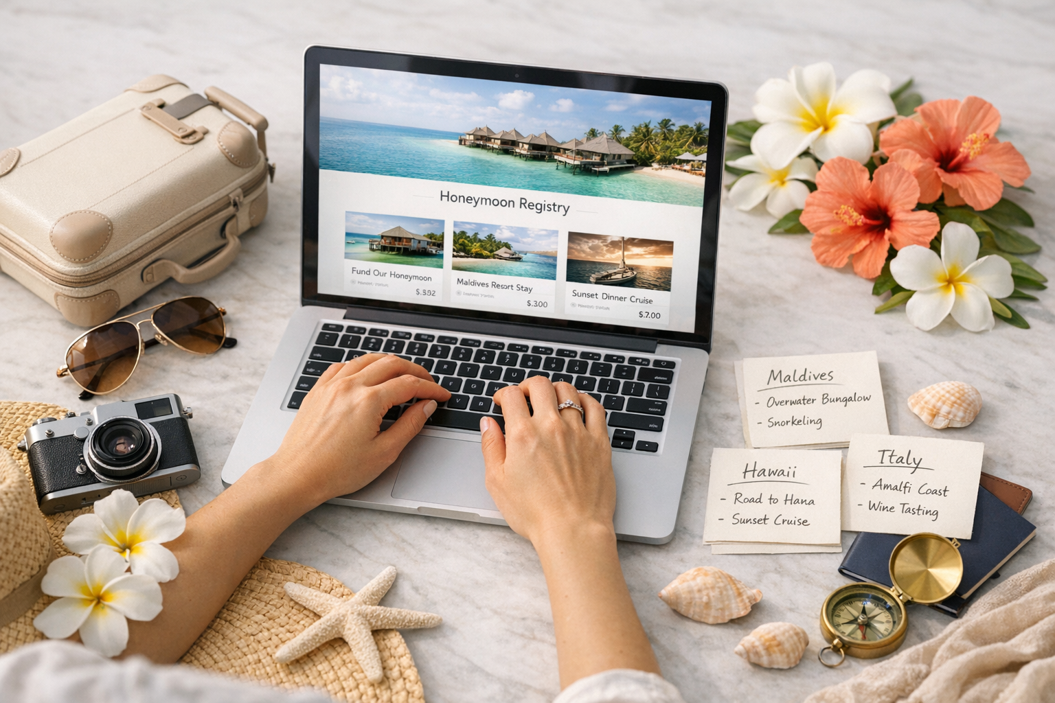 Setting Up Your Honeymoon Registry: The Modern Approach
