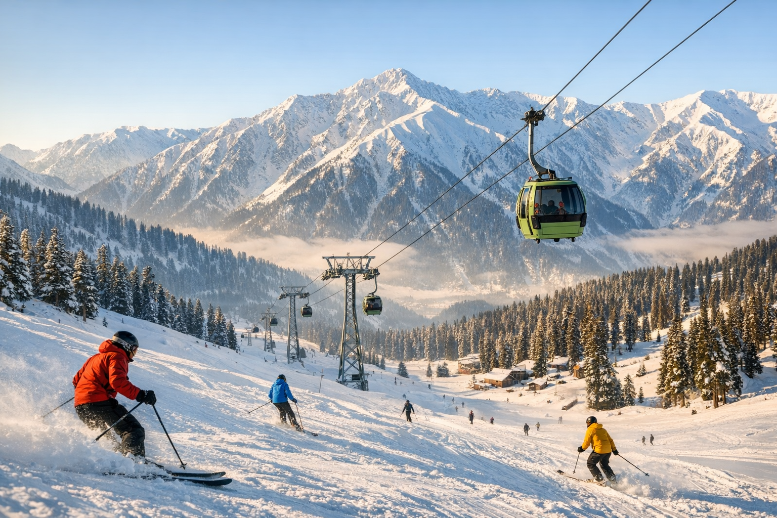 Gulmarg, Kashmir: Skiing Asia's Highest Gondola