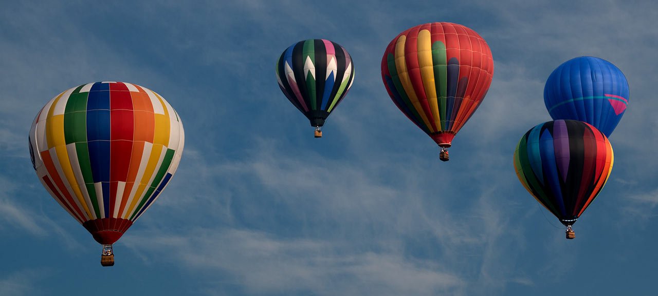 Top 4 Great Places to Take a Hot Air Balloon Ride