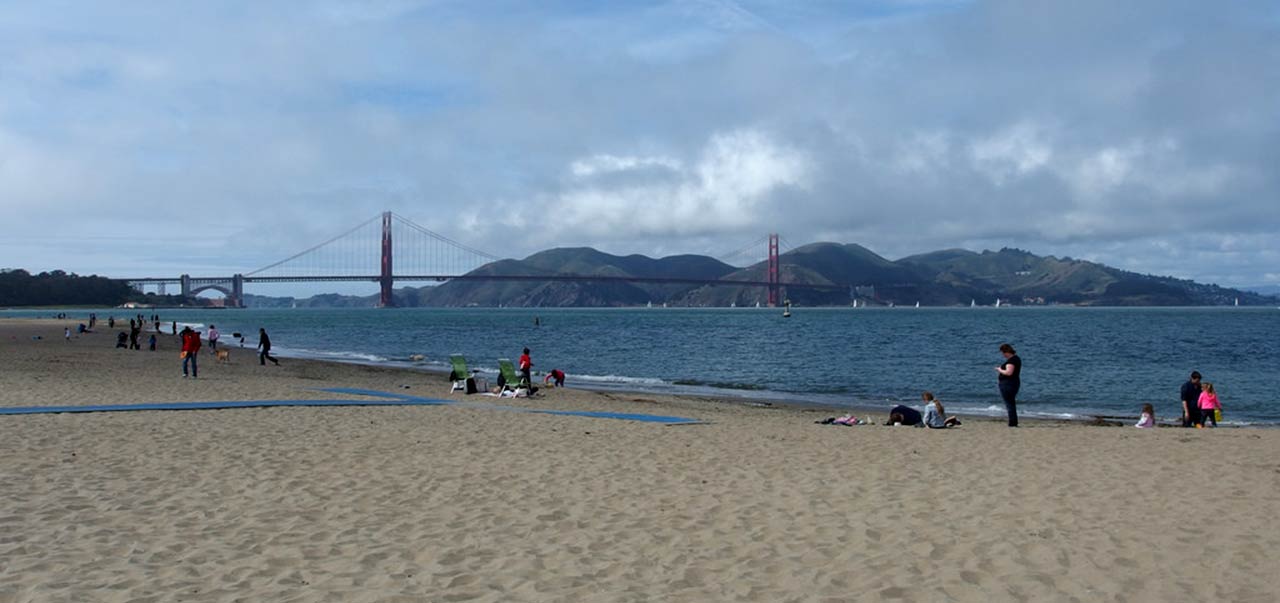 Top 5 beaches in San Francisco California USA