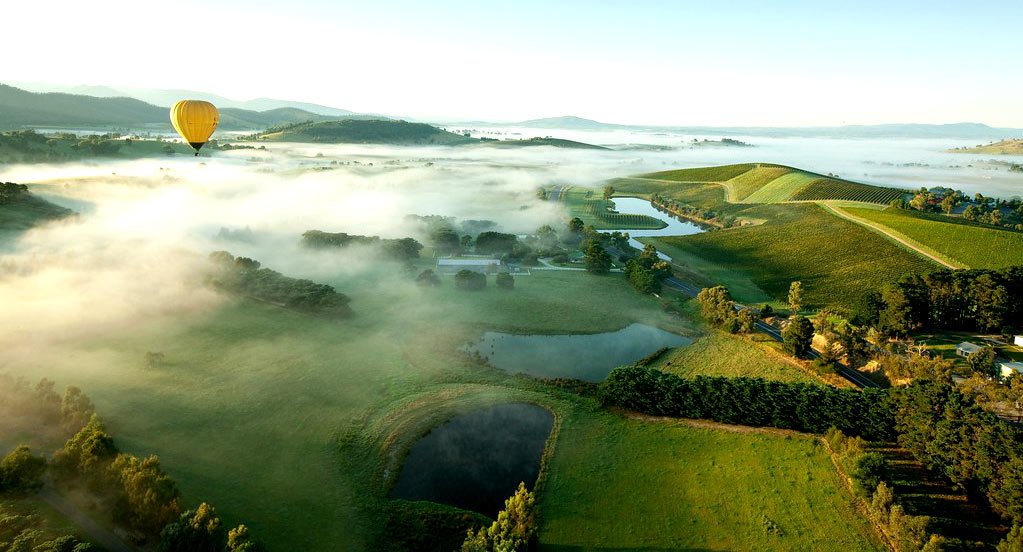 Yarra Vally Hot Air Balloon Great Place