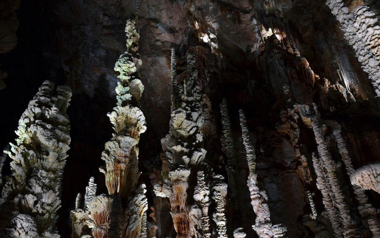Aven Armand Stalagmites Cave